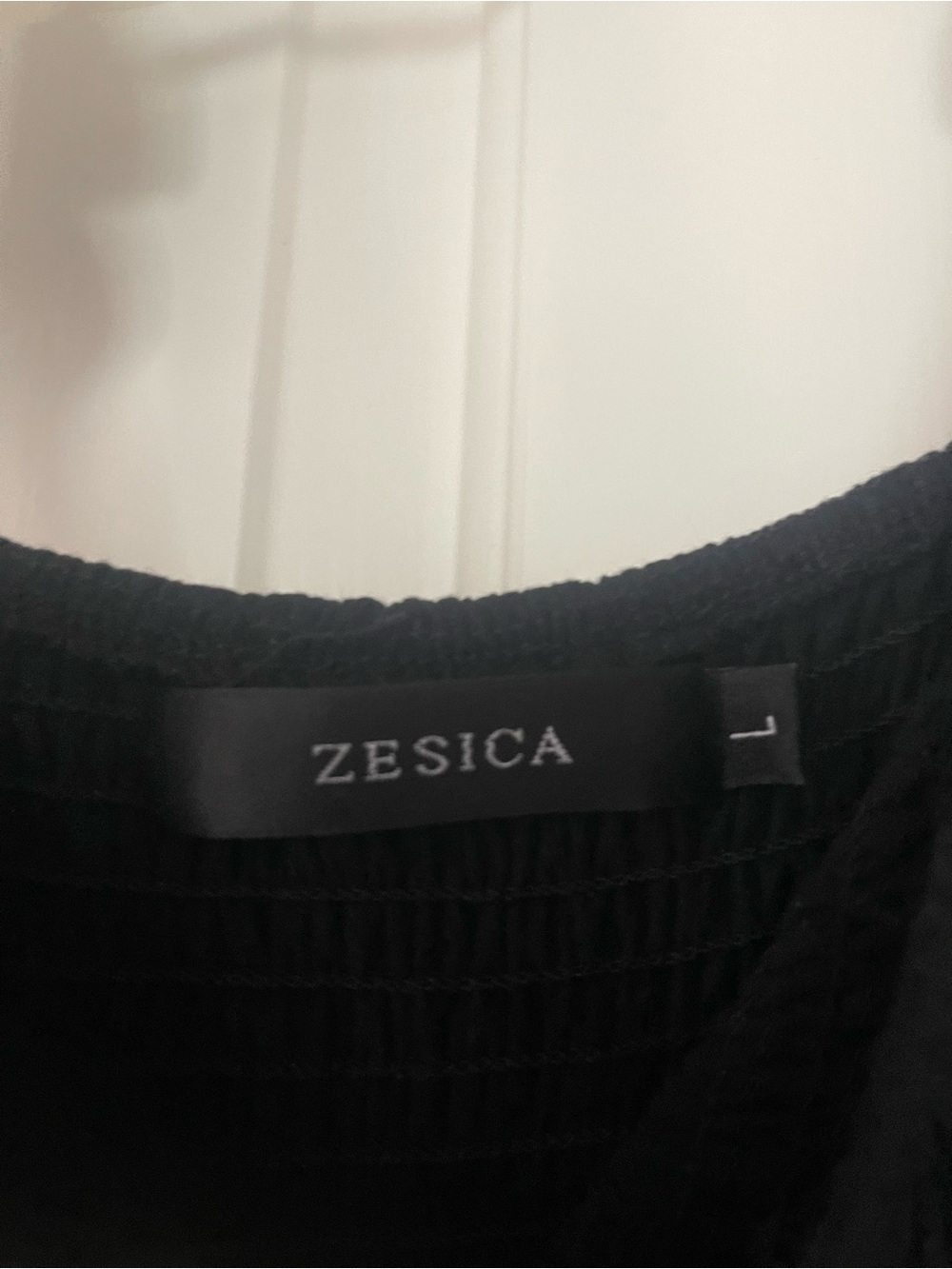 Black Tie-Shoulder Wide-Leg Jumpsuit - Picture 3 of 3